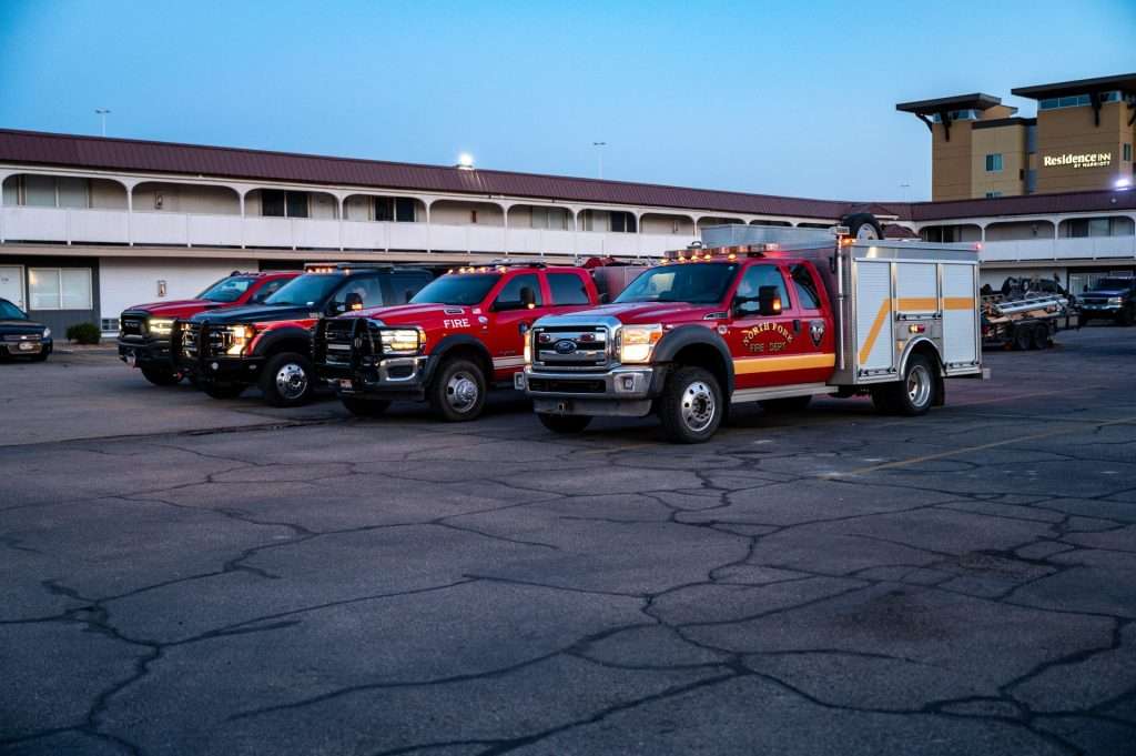 foresty, fire trucks image