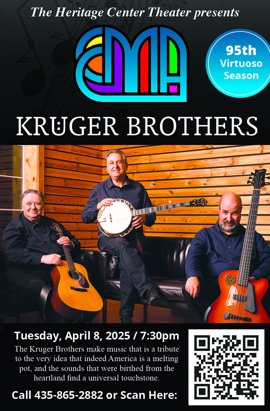 Cedar City Music Arts Presents The Kruger Brothers - Iron County Today