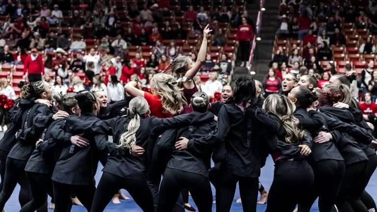 gym pre meet cheer