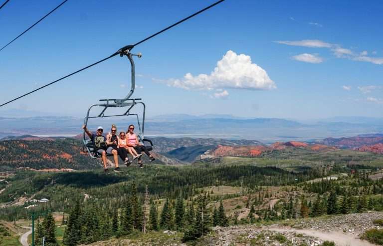 Scenic Chairlift, Brian Head Resort