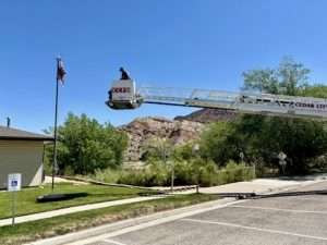 cedar city senior citizens center flag rescue image 2