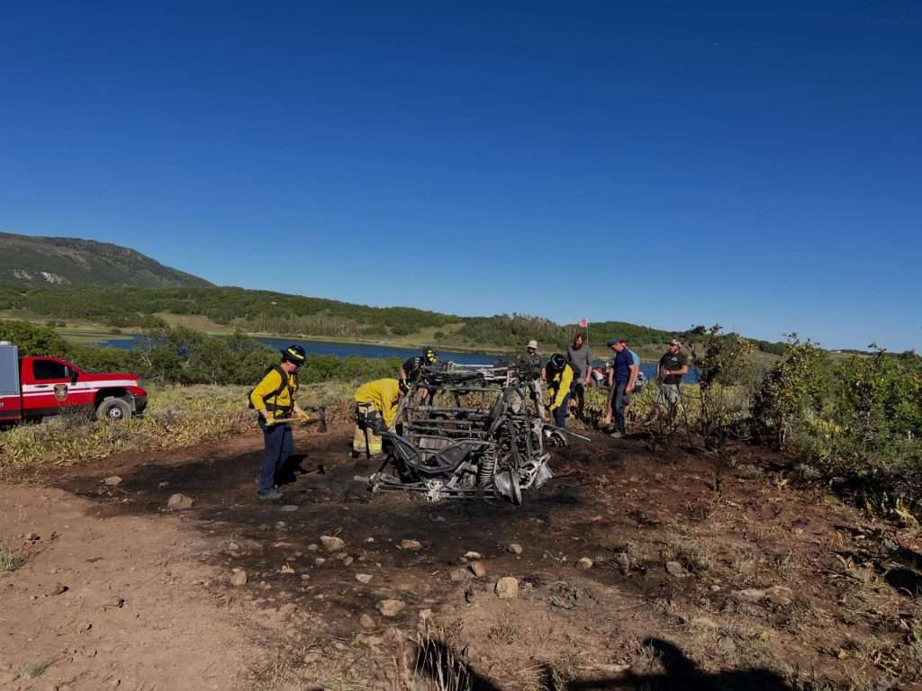 iron county youth help stop utv fire near kolob reservoir image