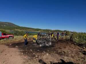 iron county youth help stop utv fire near kolob reservoir image